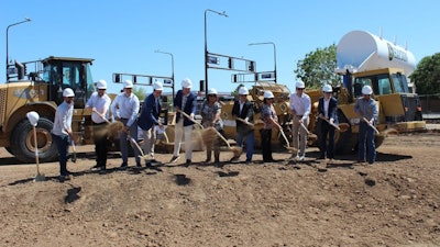 Vanguard Truck Centers groundbreaking