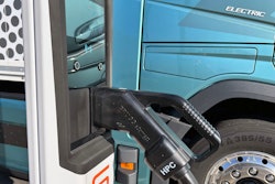 Volvo electric truck charging