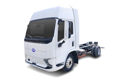 ZM Trucks EV cab display model