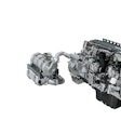 The Paccar MX-13 CARB-compliant diesel engine