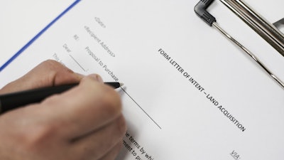 Letter of intent for business transaction image