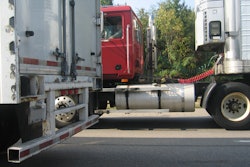 Truck and trailers side views