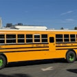 An electric school bus from Blue Bird Corporation.