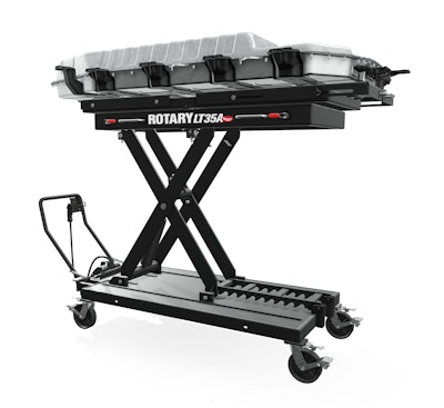 Rotary extendable table