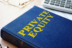 Book on private equity on table