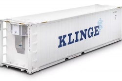 A refrigerated shipping container from Klinge