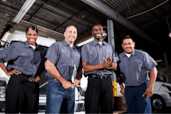 Multicultural technician team