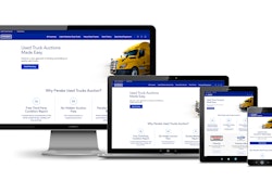 Penske Used Truck auction website