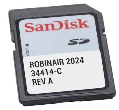 Robinair database cards