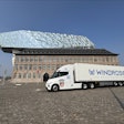 Windrose semi parked in China