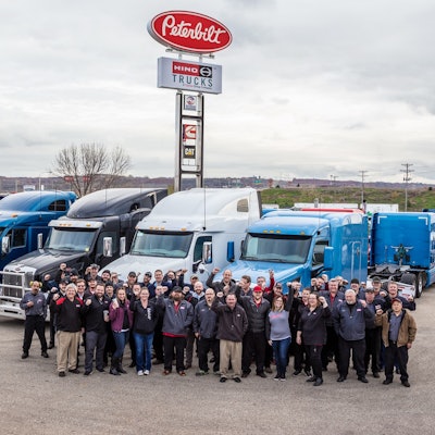 Allstate Peterbilt team