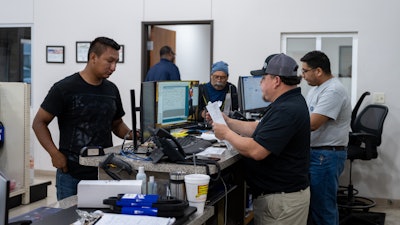 Superior Trailer Sales customer parts counter