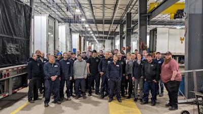 Trailer Equipment team in shop