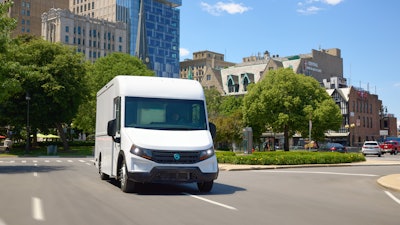 Shyft Group's Blue Arc EV delivery vehicle