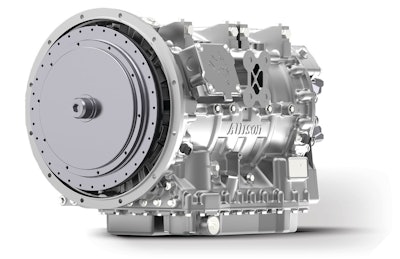 The Allison eGen Flex transmission.