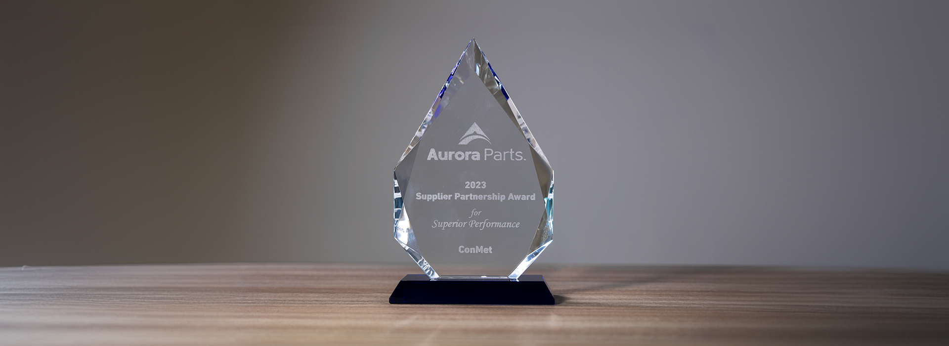 ConMet award from Aurora