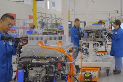 People working in a factory