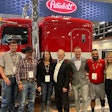 Rush presents Peterbilt Model 389X to sweepstakes winner