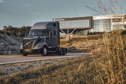 Volvo VNL on the highway