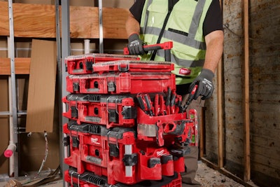 Milwaukee Tool's Packout modular storage system