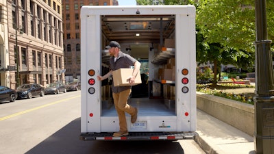 Shyft Group's Blue Arc EV delivery vehicle