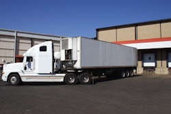 Tractor with reefer trailer