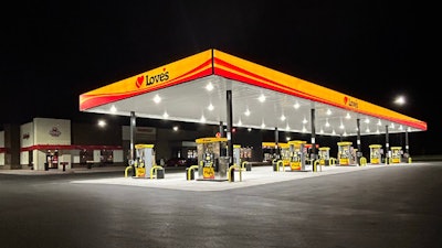 Love's location in Wichita