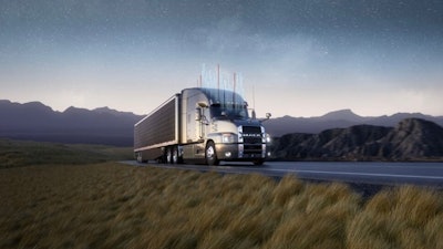 Mack truck image