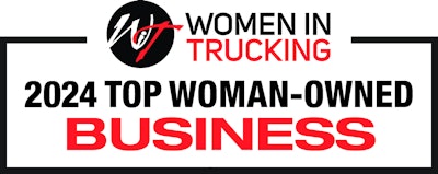 Women in trucking logo