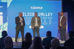 Trio announcing Daimler's partnership with Plug and Play
