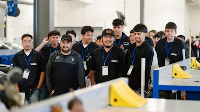 CNCDA students at dealership