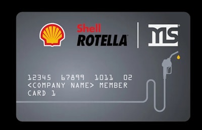 Shell Rotella Fuel Card