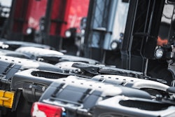 Trucks from behind image