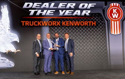 Truckworx Kenworth wins Kenworth Dealer of the Year