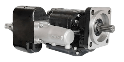 The new bushing-style Bezares dump pump offered by Eaton.