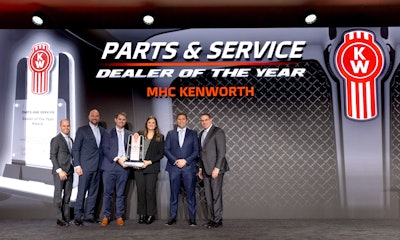 Kenworth Parts and Service Dealer of the Year