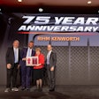 Rihm Kenworth's 75-year anniversary with Kenworth