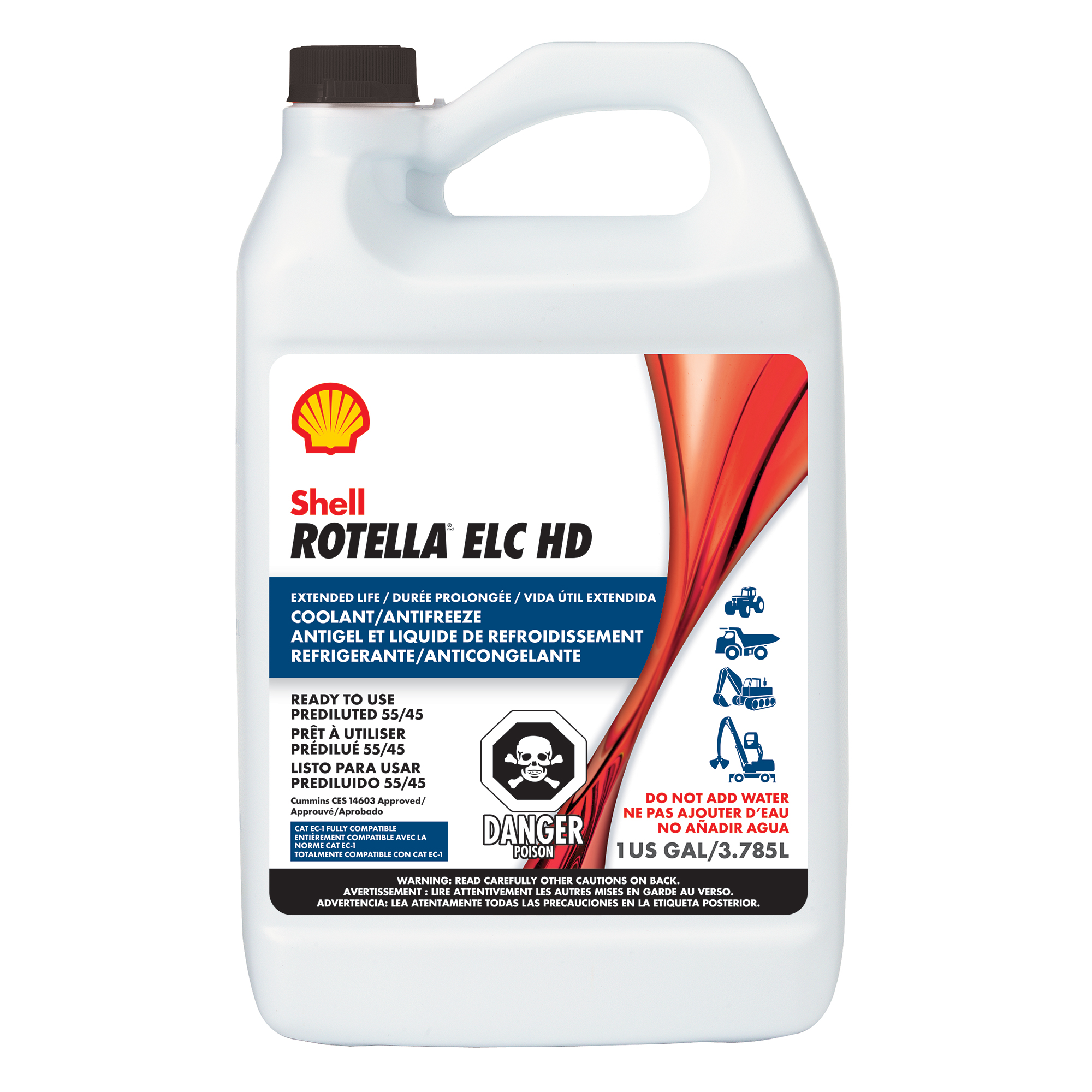 Shell Rotella ELC HD coolant