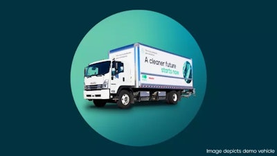A demo of the Isuzu-Accelera medium duty F-series truck