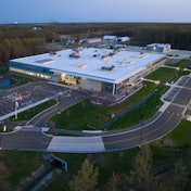 Overhead view of a Bendix facility
