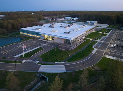 Overhead view of a Bendix facility