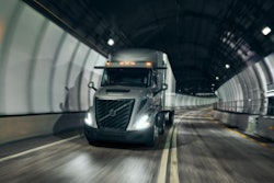 All-new Volvo VNR 300 in a tunnel