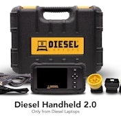 The Diesel Handheld 2.0 and case.