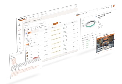 FinditParts pro mockup multi-screen solution