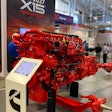 Cummins X15 engine on site at TMC