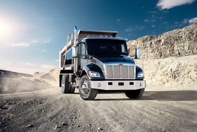 Peterbilt announces LED headlamps for medium-duty trucks