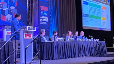 Regulatory panelists at TMC Annual Meeting