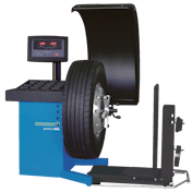 The Hofmann geodyna 980L wheel balancer