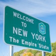 Welcome to New York sign
