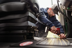 Peterbilt technician from Transition Overwatch